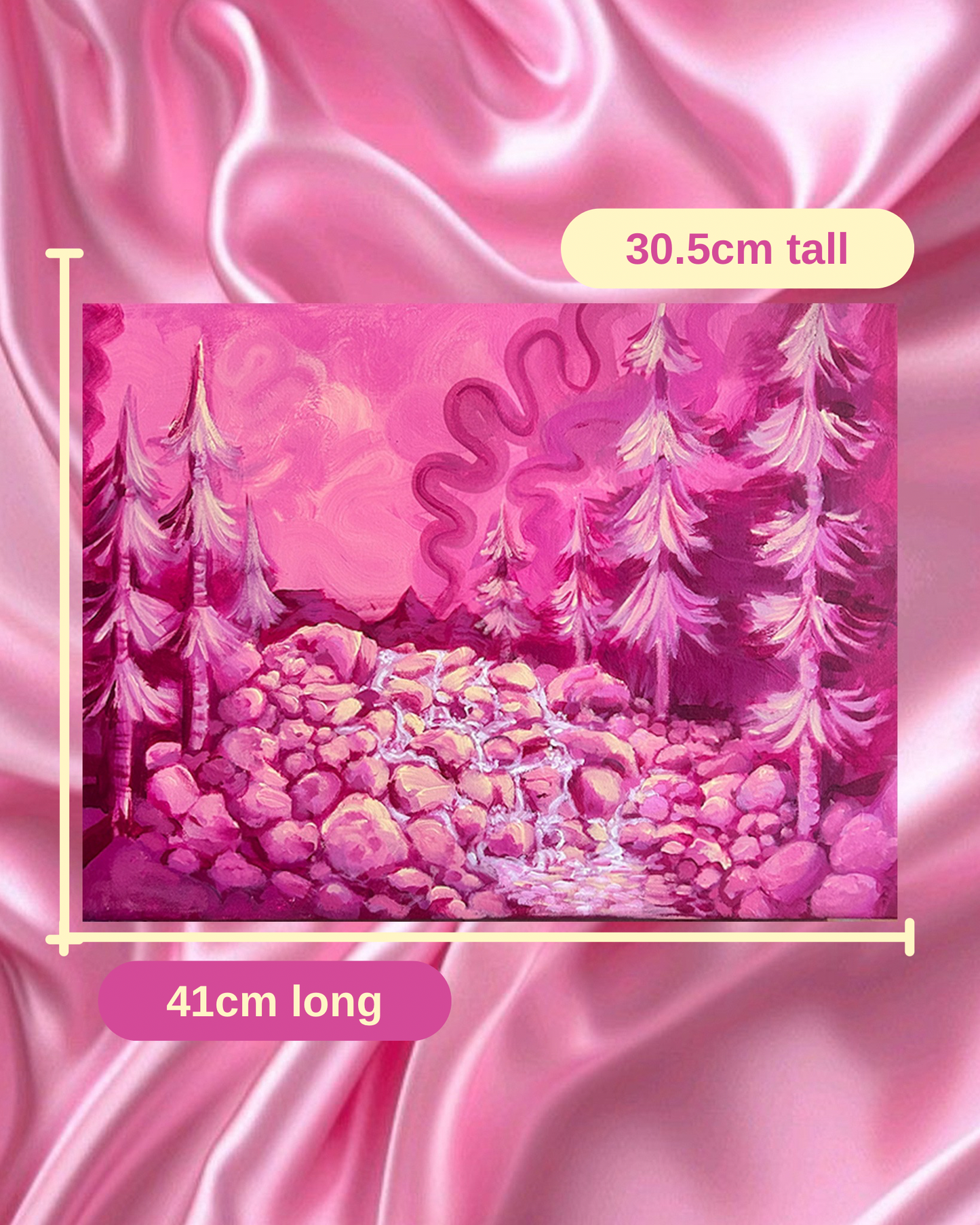 ‘It’s a state of mind’ - Original acrylic painting on canvas