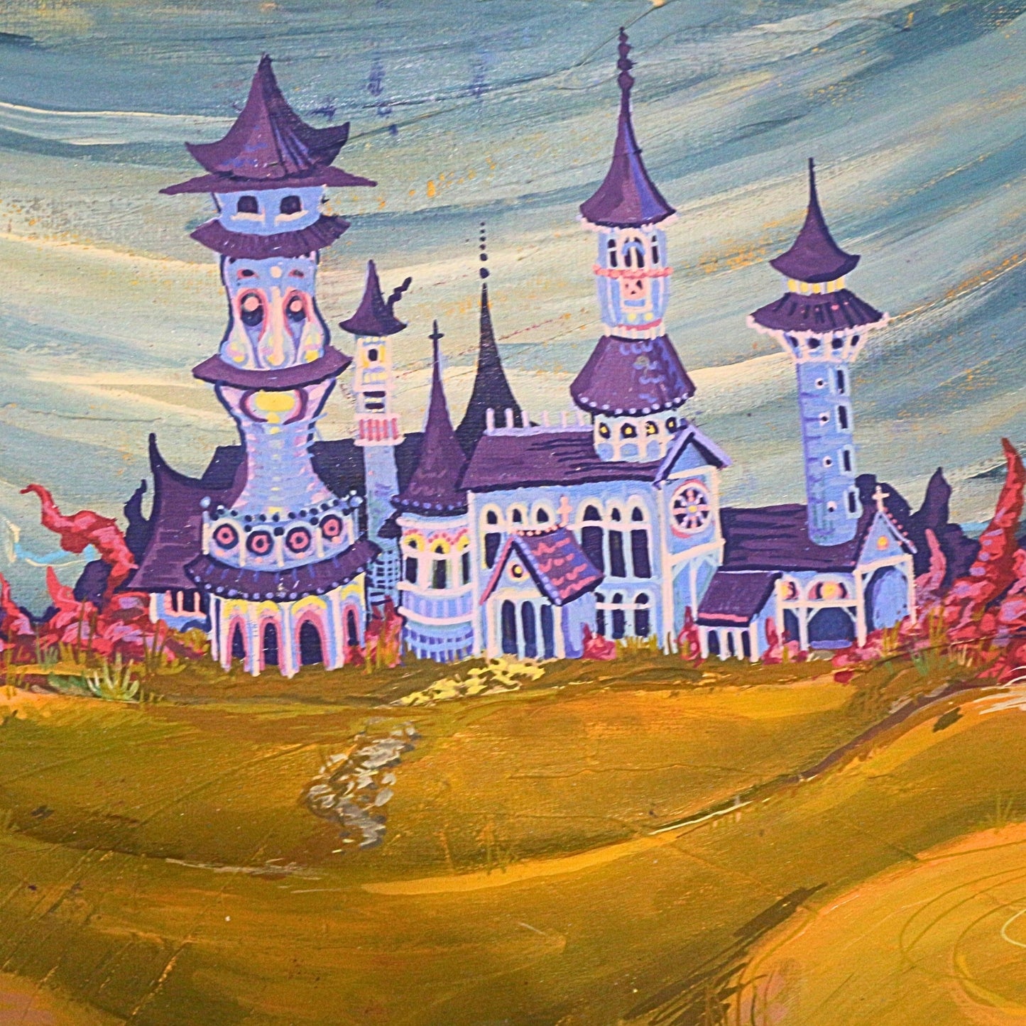 'Mind palace' - Original acrylic painting on canvas