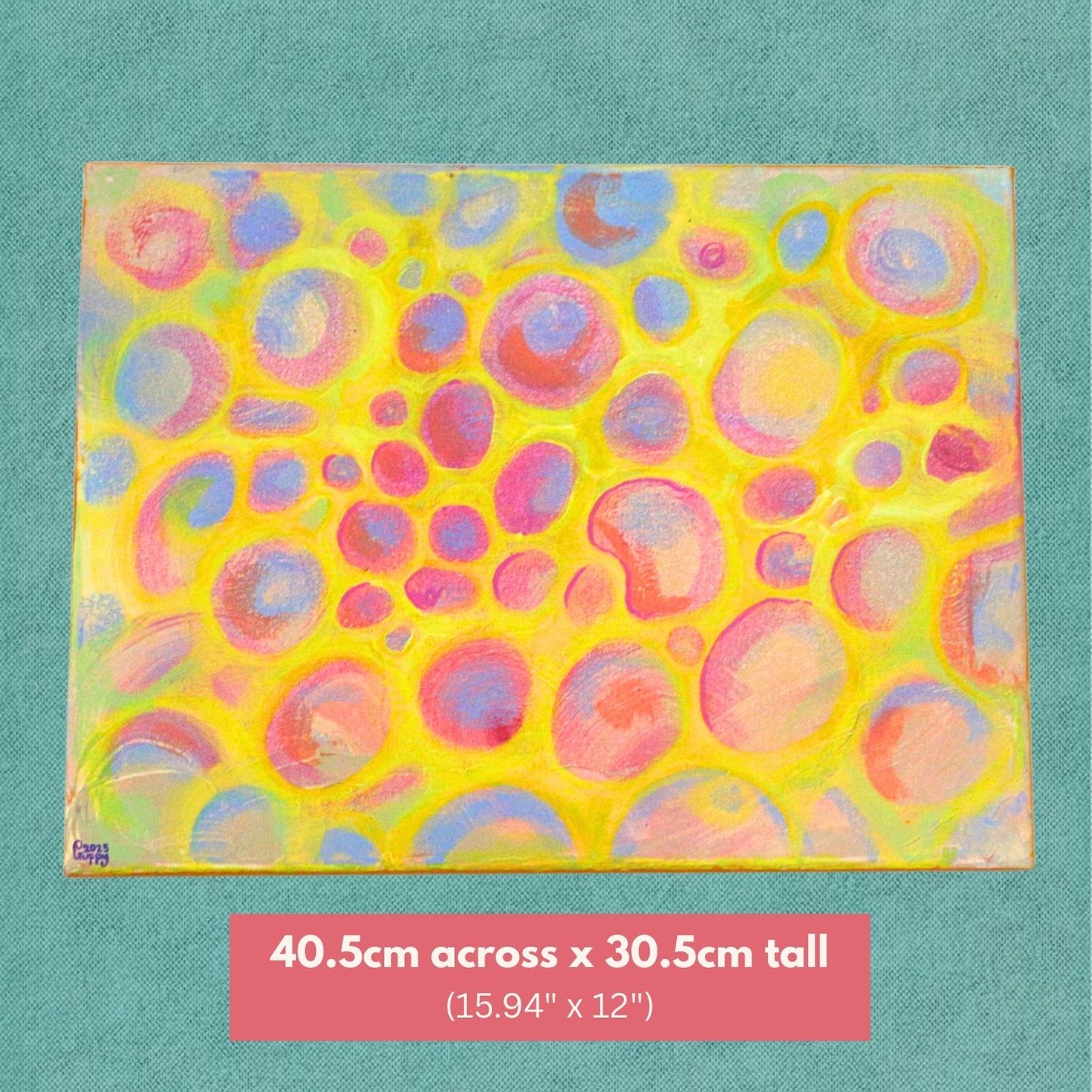 'Sunspots' - Original acrylic painting on canvas