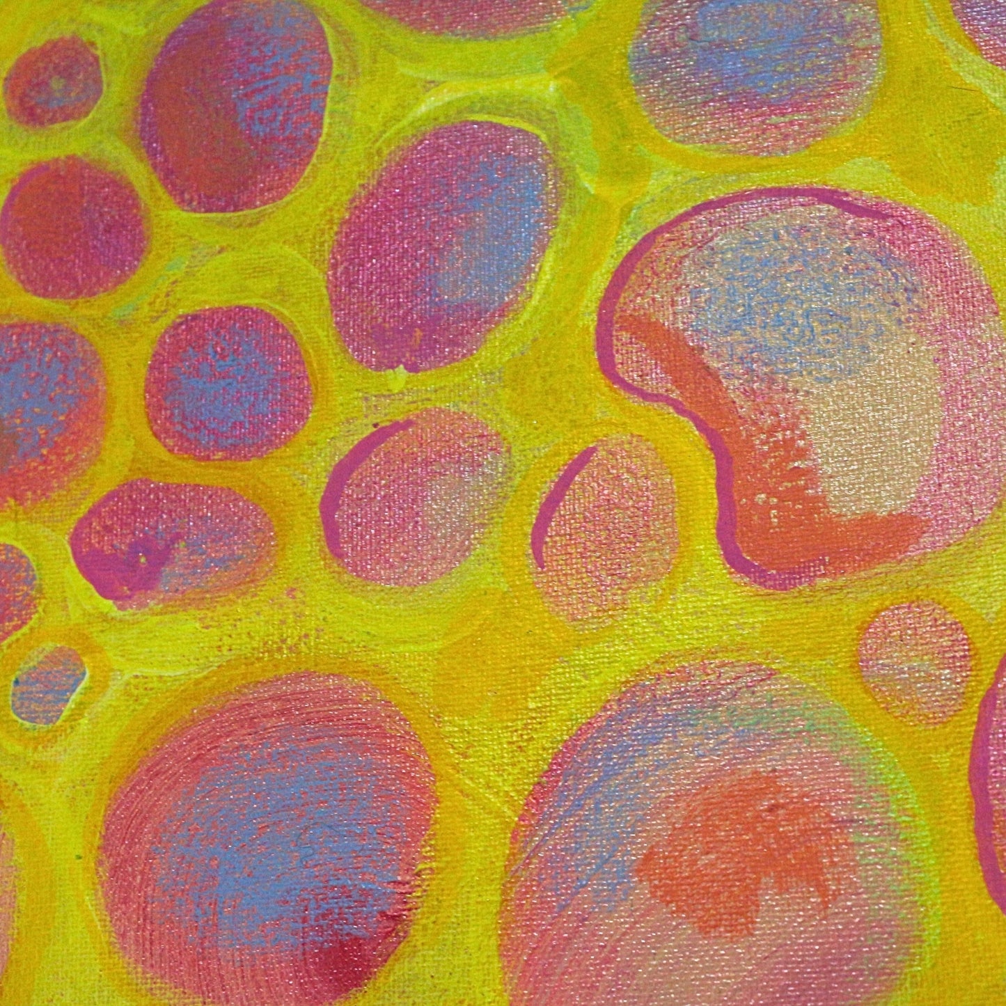 'Sunspots' - Original acrylic painting on canvas