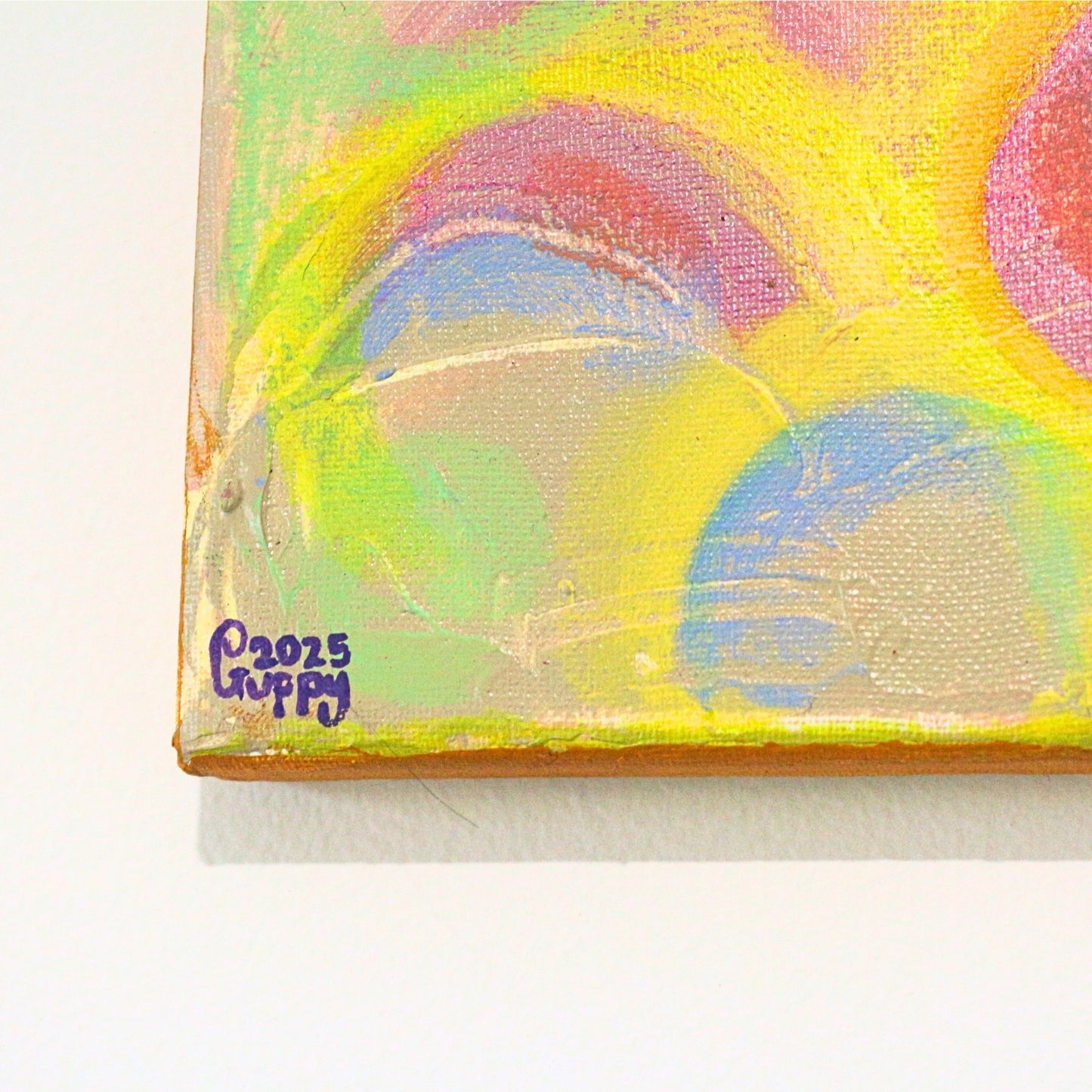 'Sunspots' - Original acrylic painting on canvas