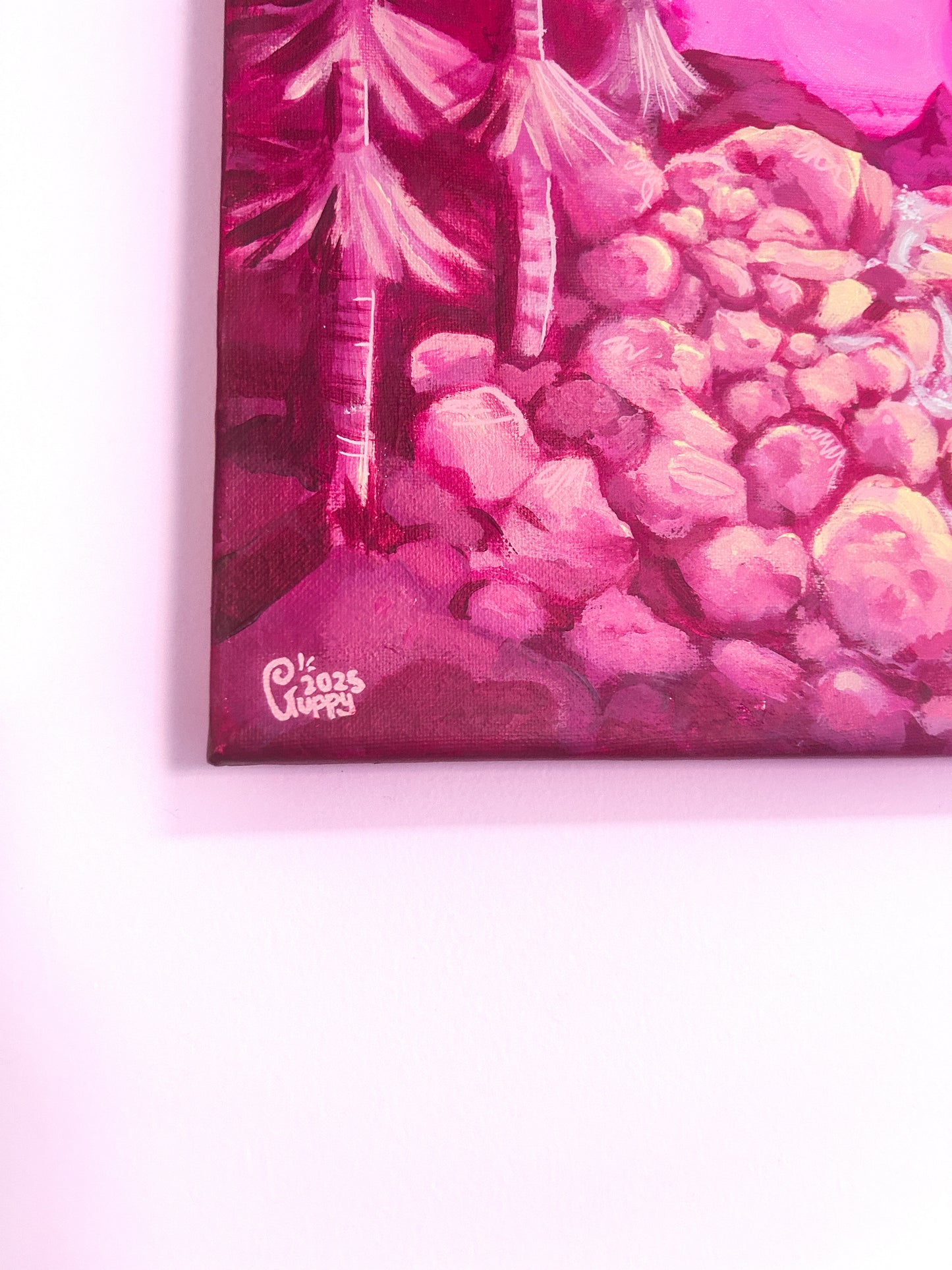 ‘It’s a state of mind’ - Original acrylic painting on canvas