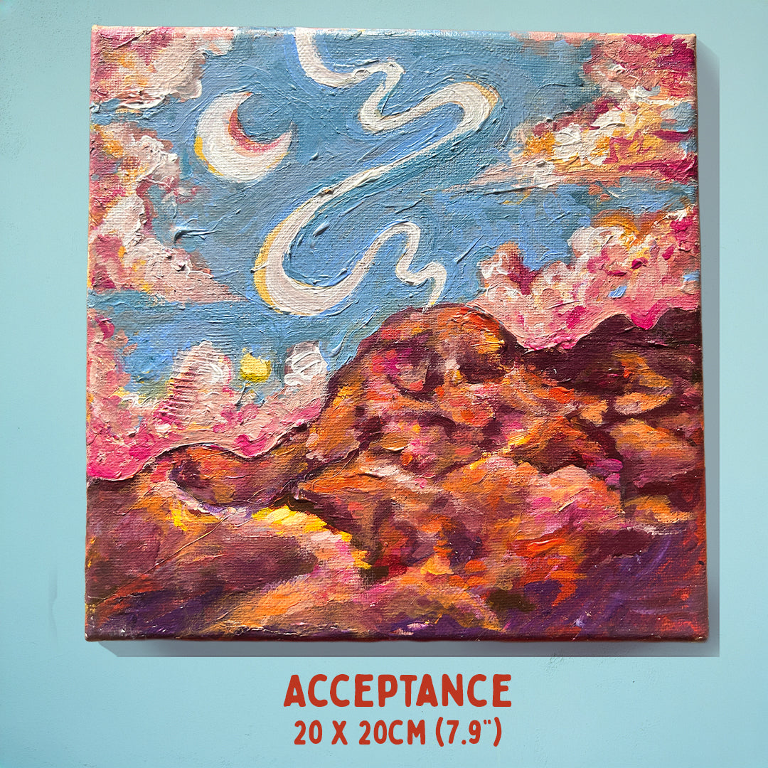 'Acceptance' - Original acrylic painting