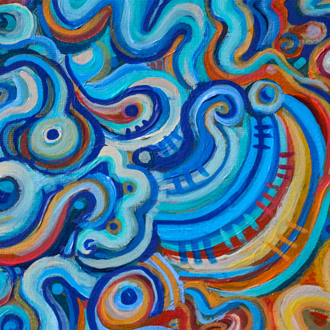 'Agency' - Original acrylic painting