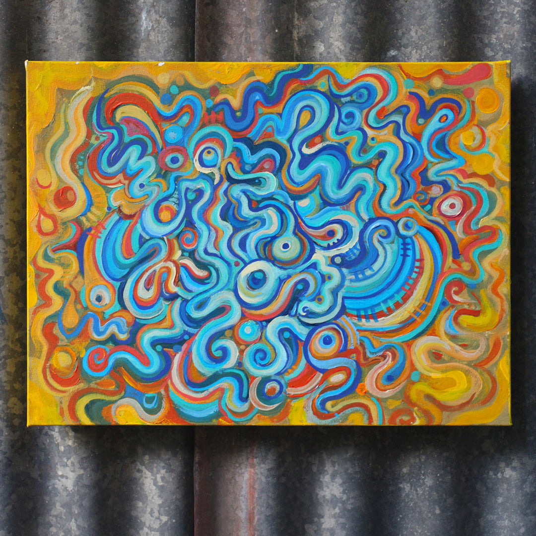 'Agency' - Original acrylic painting