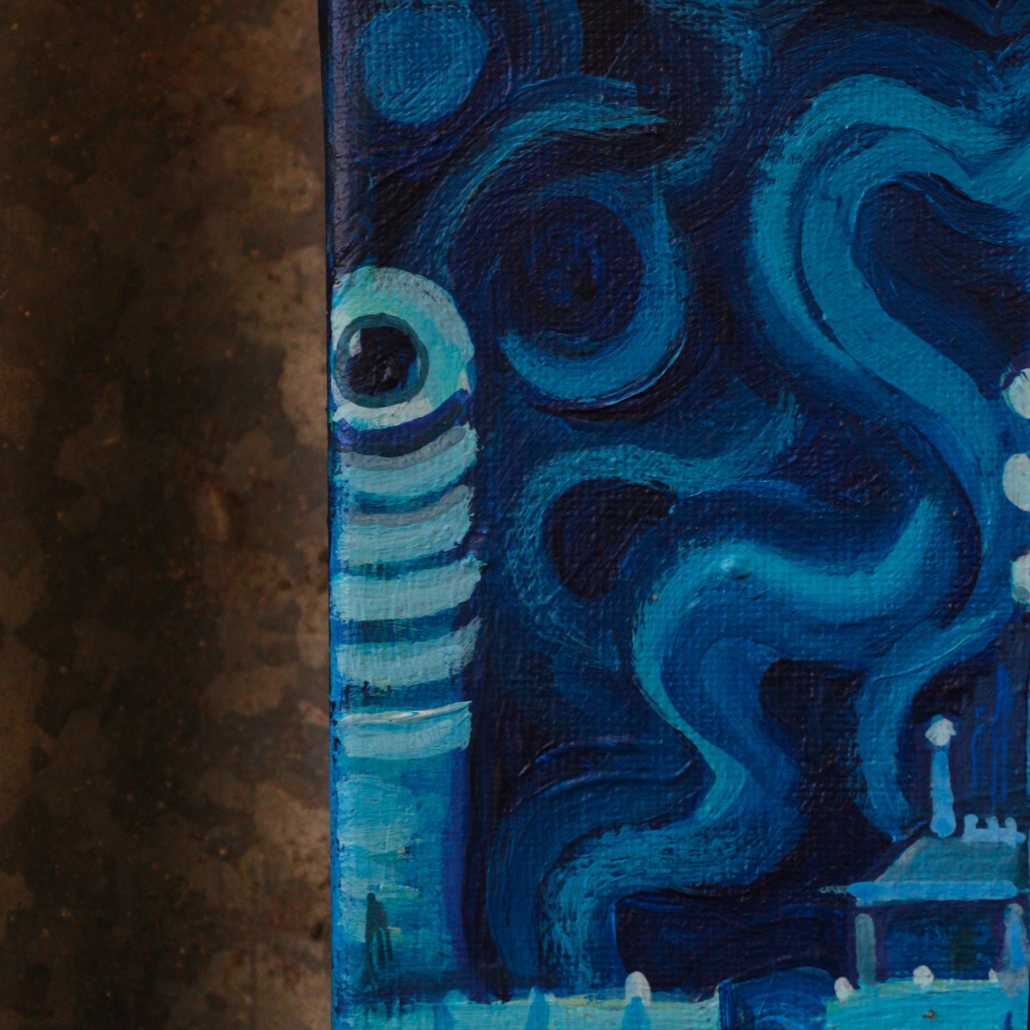 'Atlantis' - Original acrylic painting