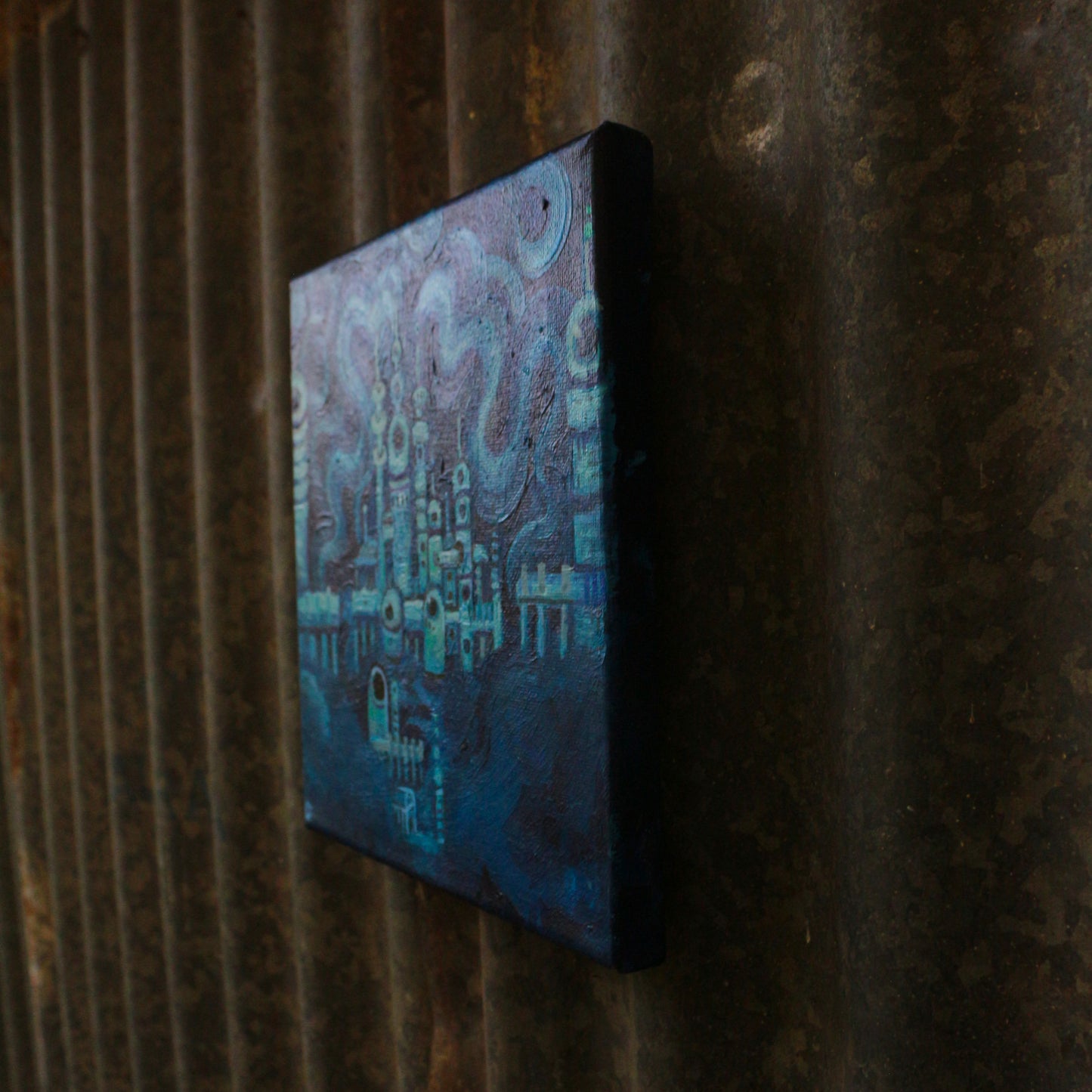 'Atlantis' - Original acrylic painting
