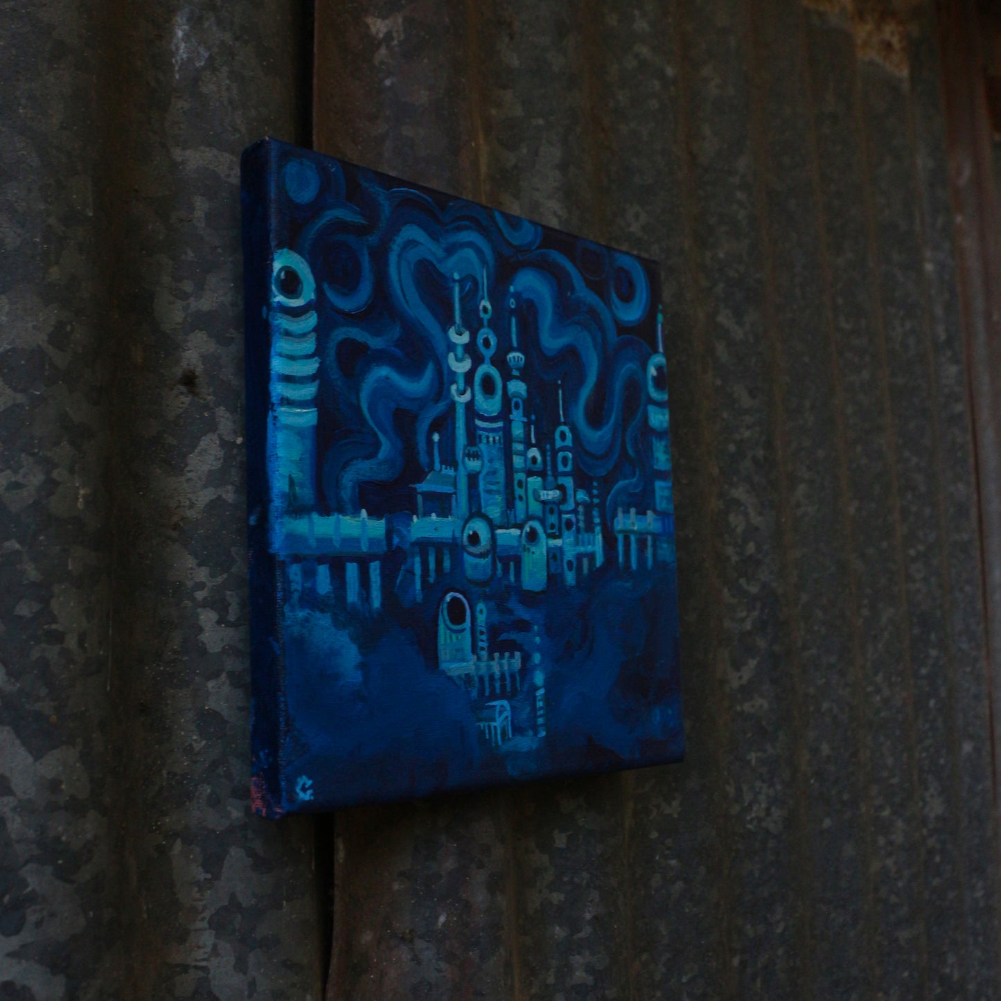 'Atlantis' - Original acrylic painting