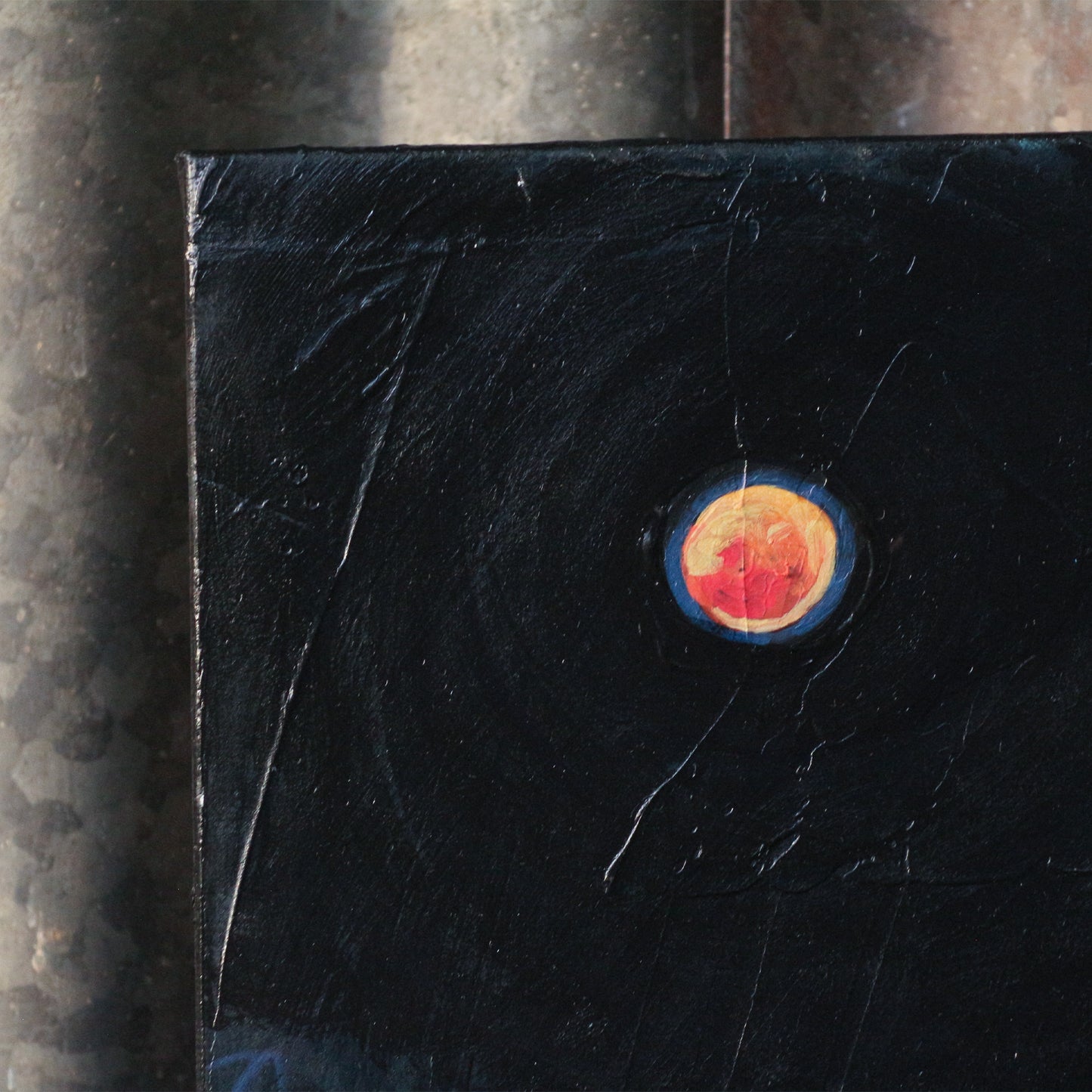 'Blood Moon' - Original acrylic painting
