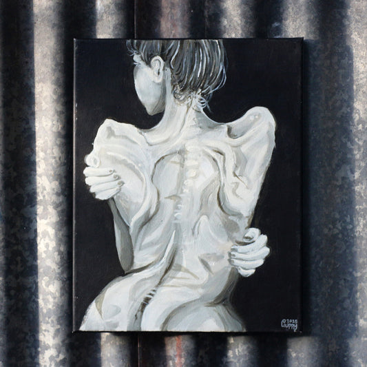 'By the Scale' - Original acrylic painting