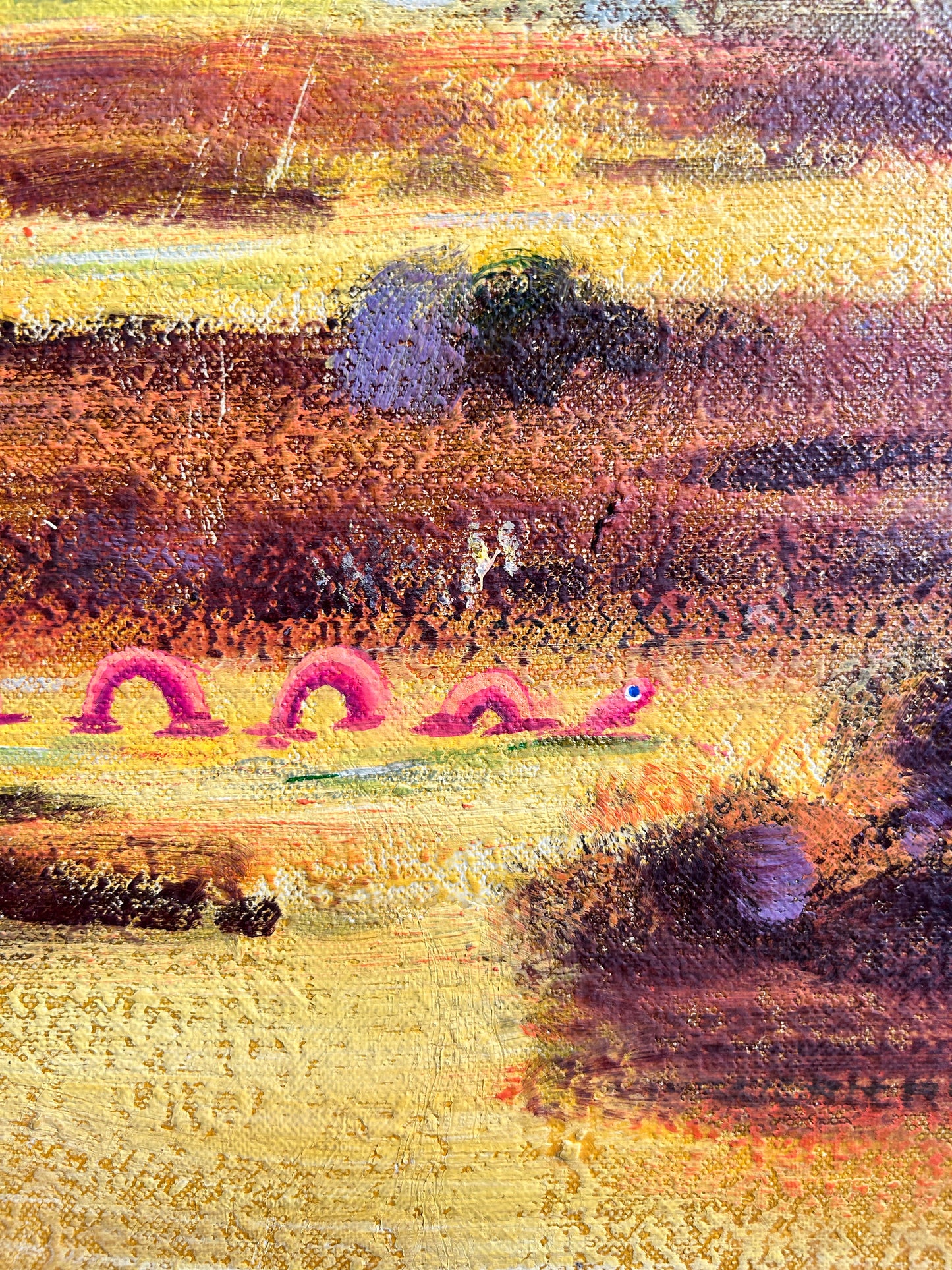 ‘Suburbia’ - Original acrylic painting on canvas