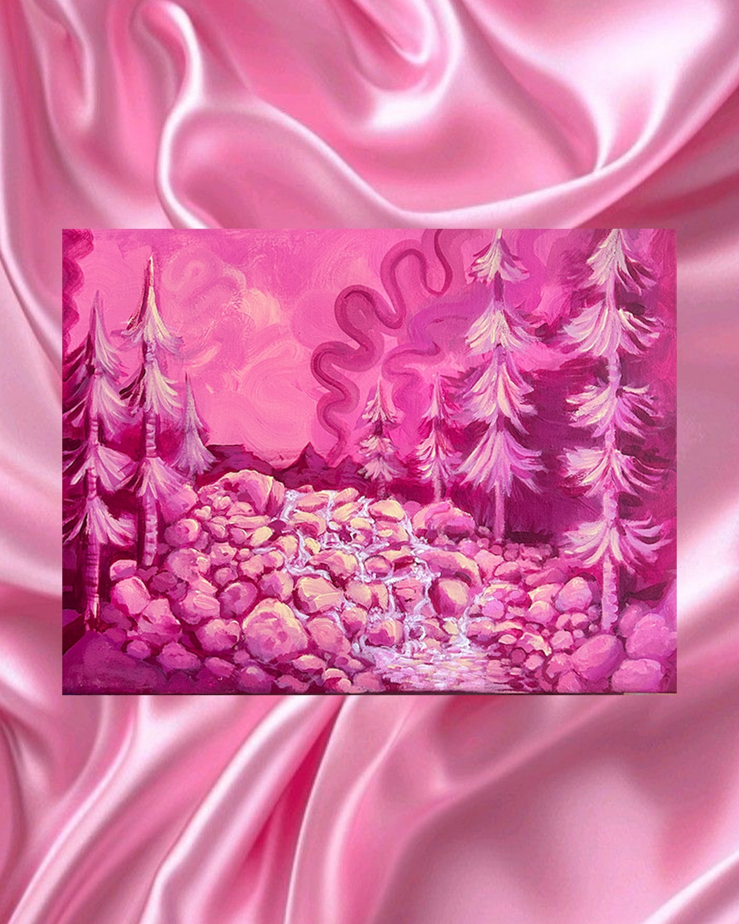 ‘It’s a state of mind’ - Original acrylic painting on canvas