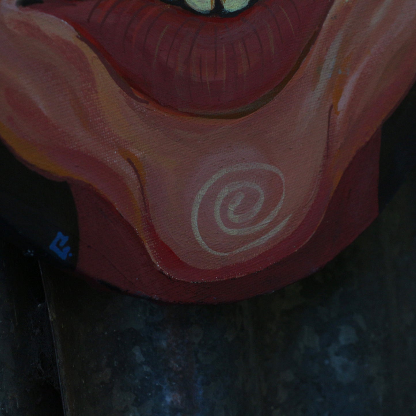 'Eww!' - Original acrylic painting