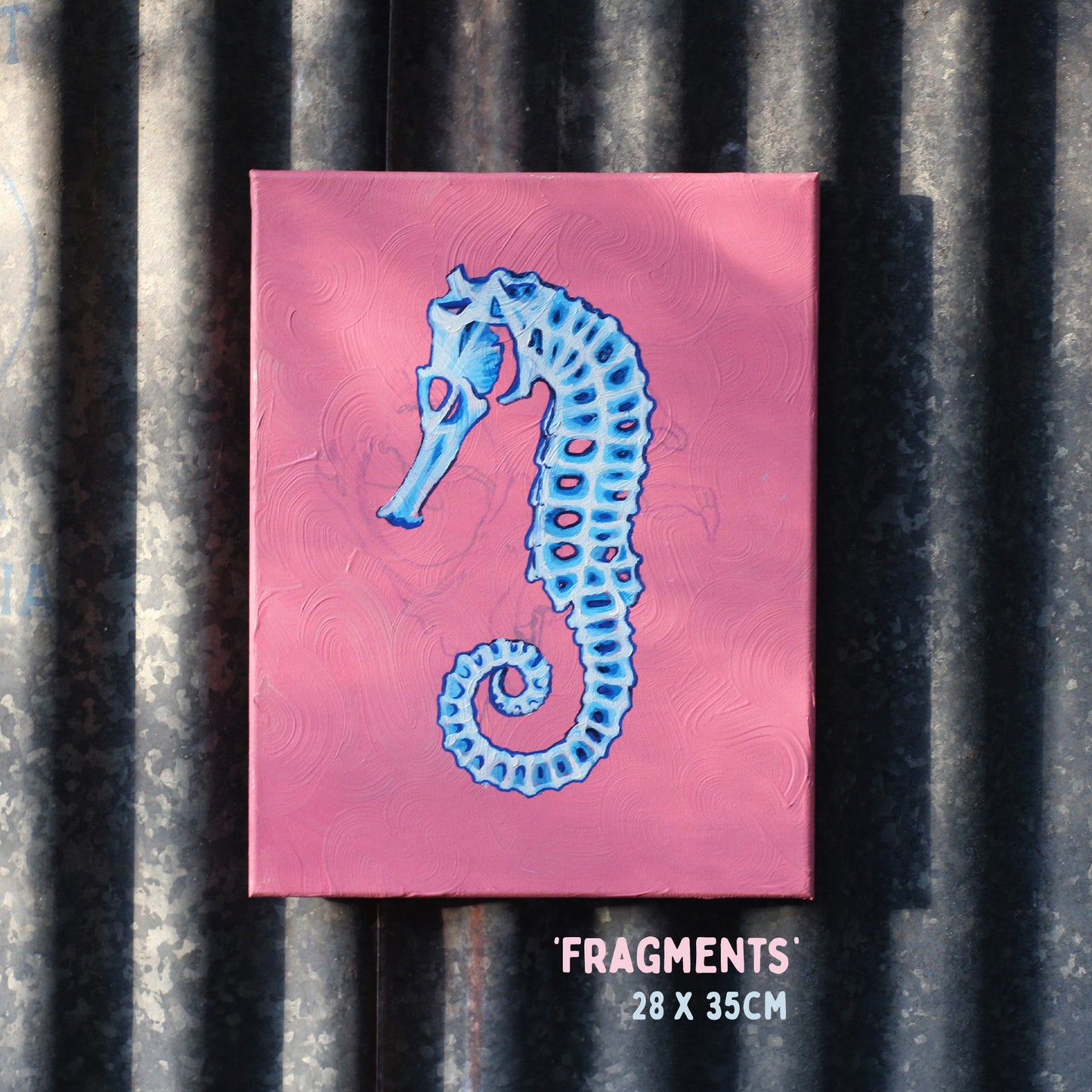 'Fragments' - Original acrylic painting