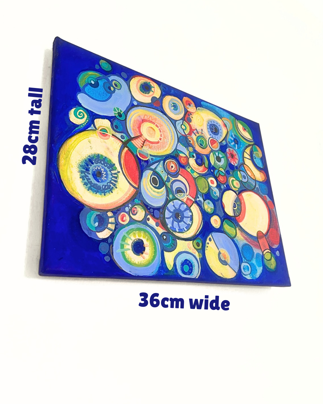 Electric Systems - Original acrylic painting on canvas