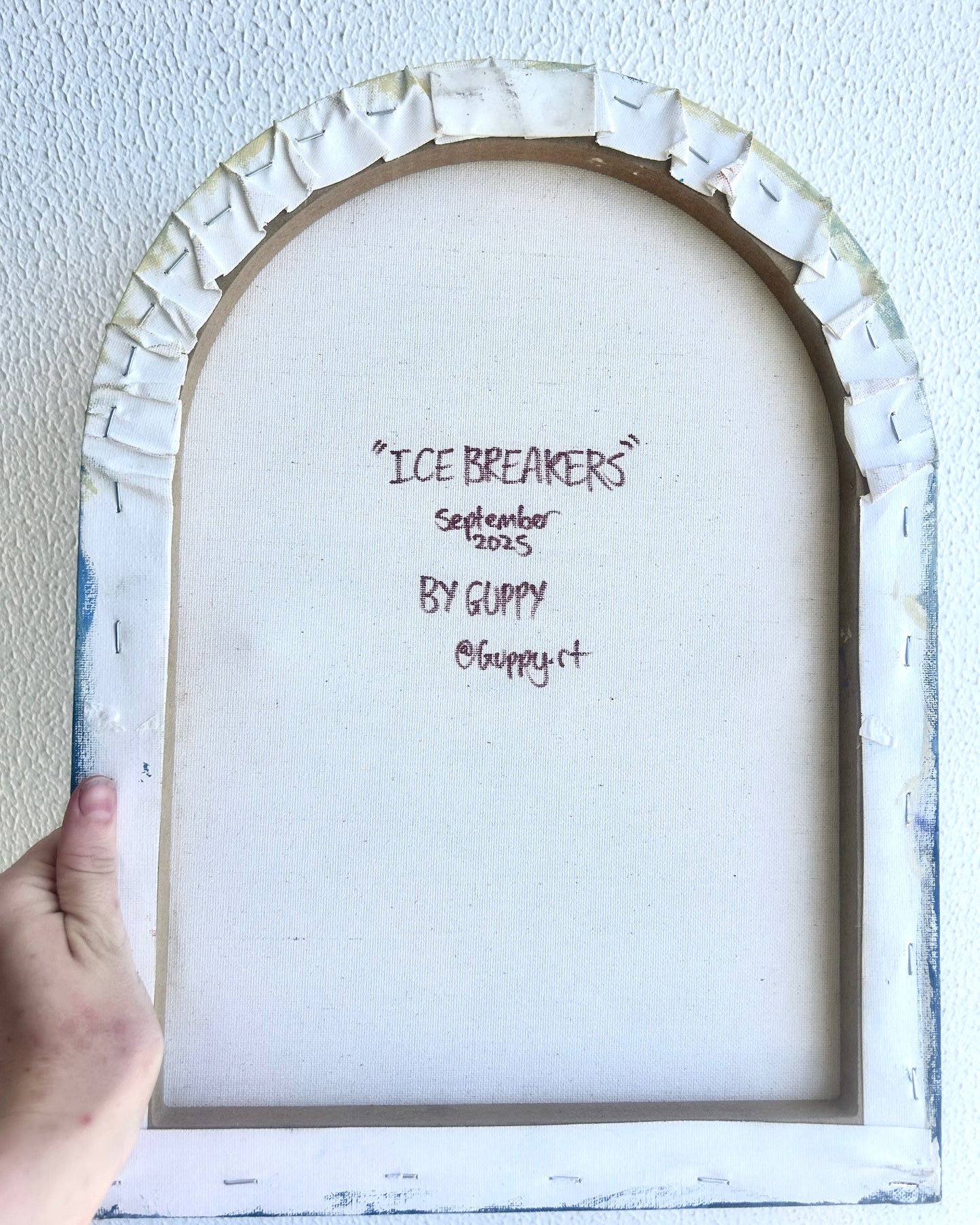 Icebreaker - Original acrylic painting