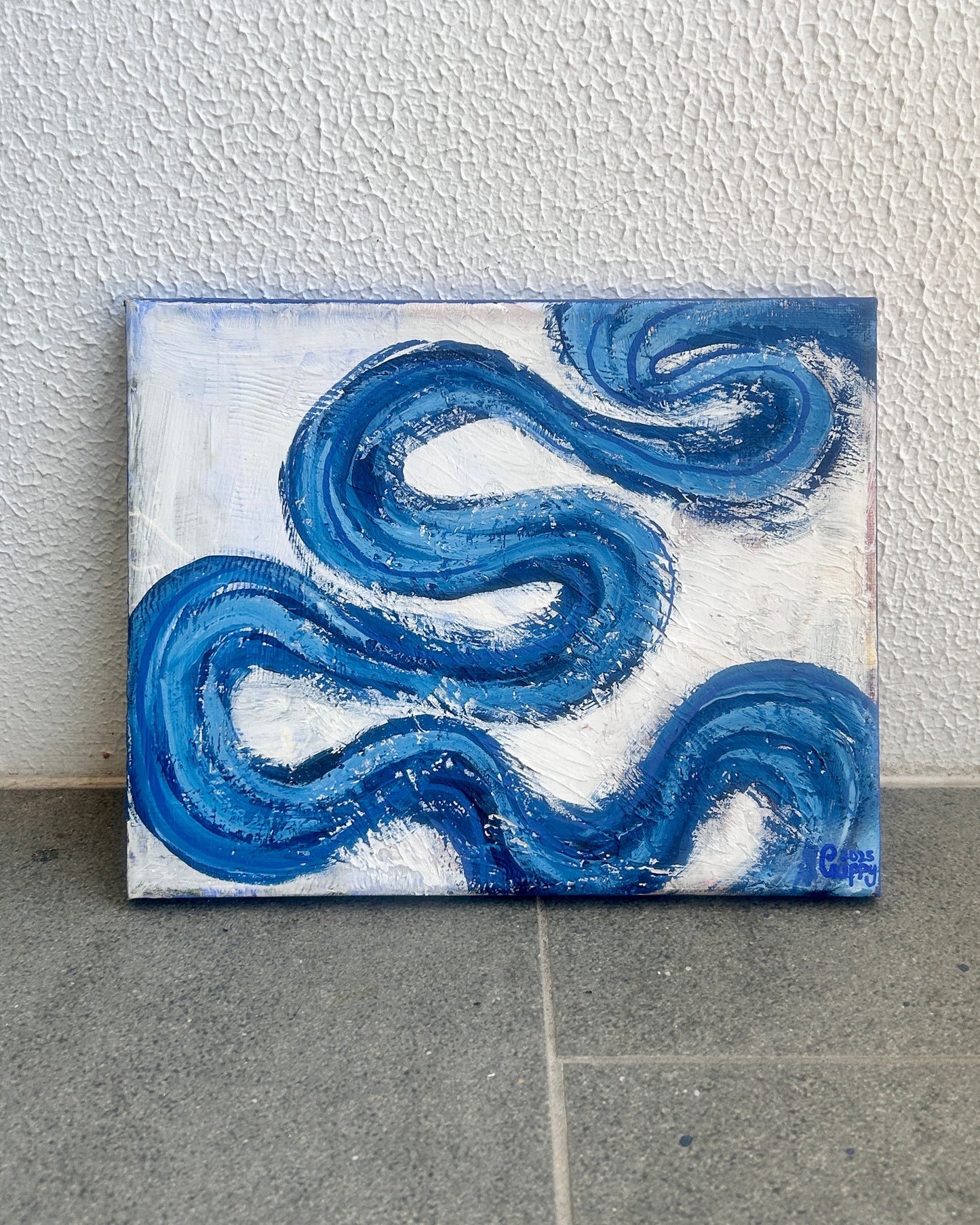 Brisbane River #2 - Original acrylic painting