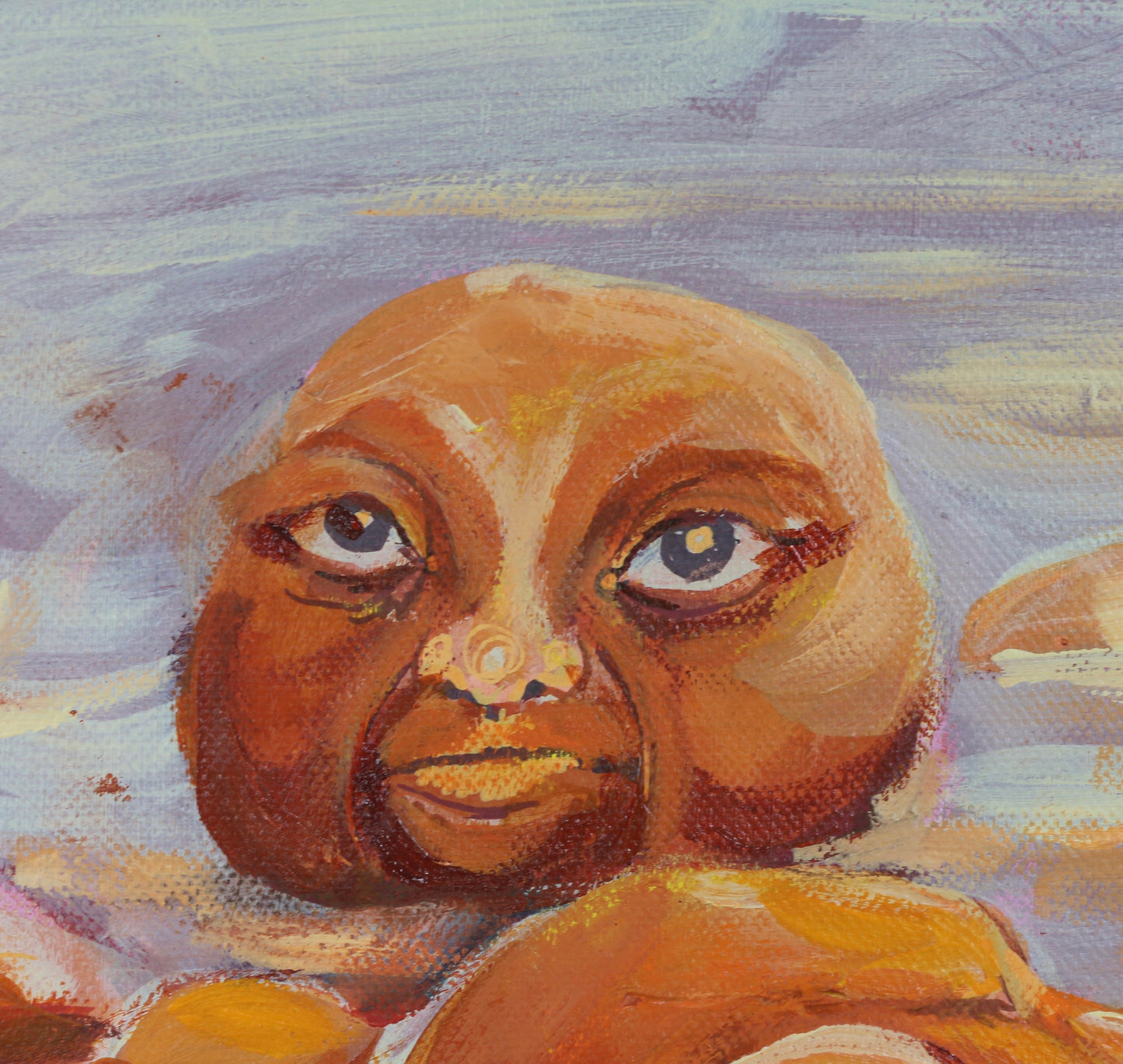 'Stoned' - Original acrylic painting