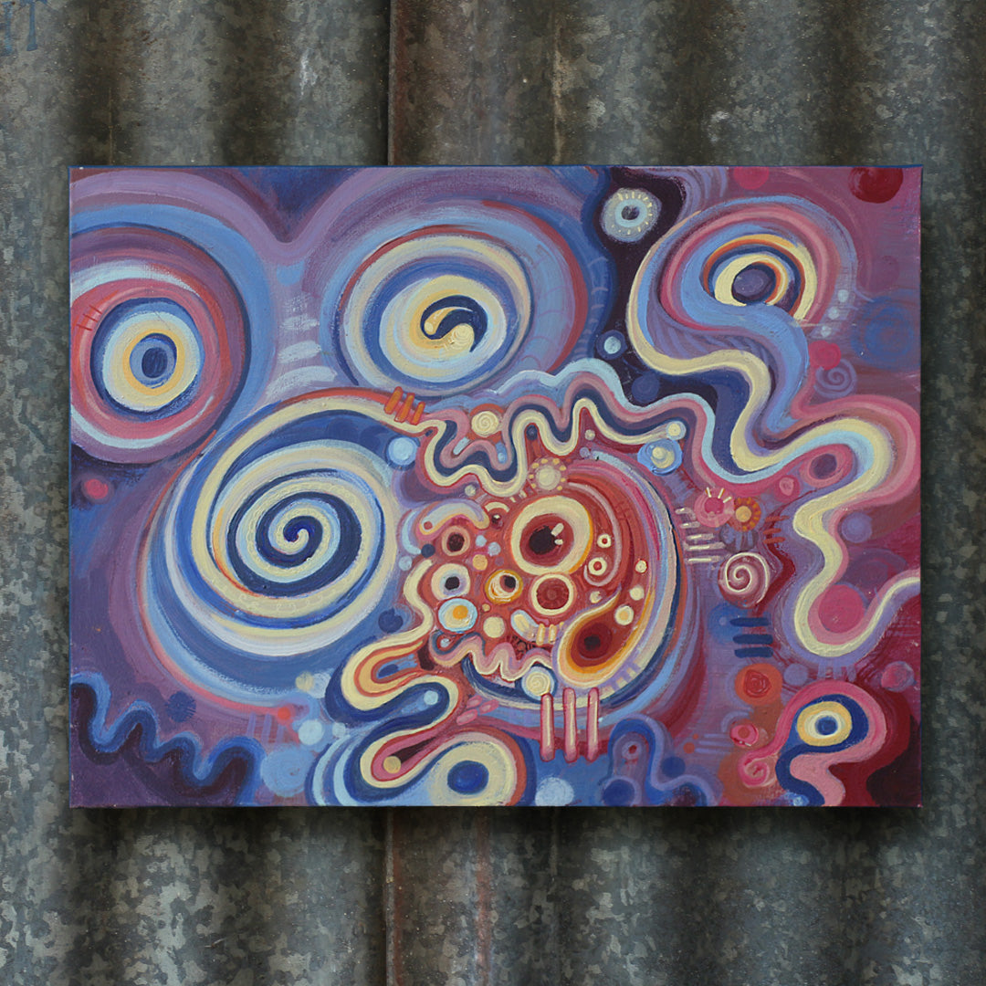 'Logical Minds' - Original acrylic painting
