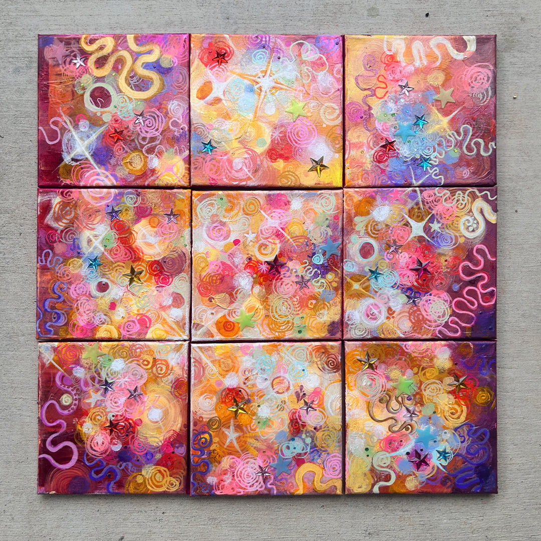 'Melody' - Original acrylic canvas collection