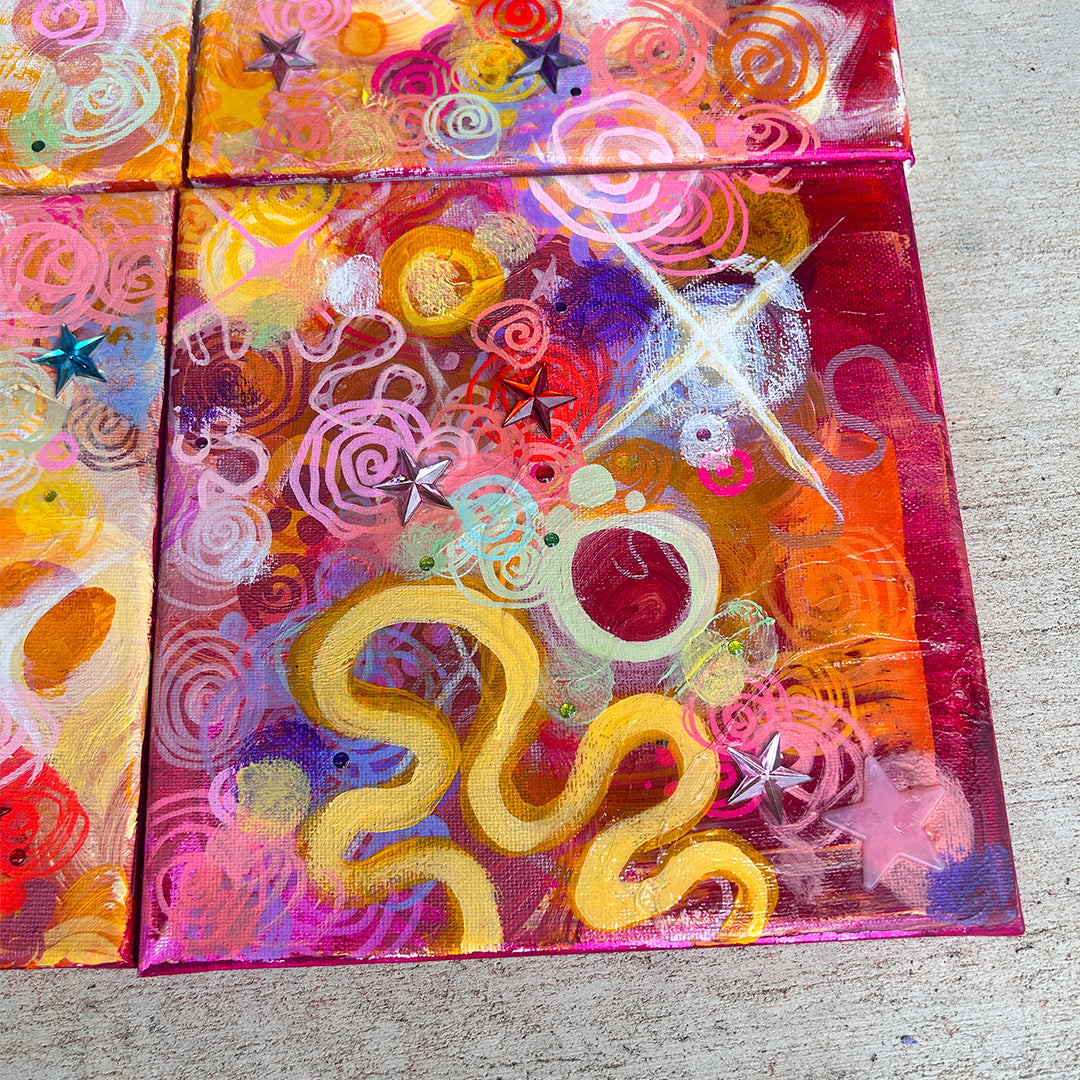 'Melody' - Original acrylic canvas collection