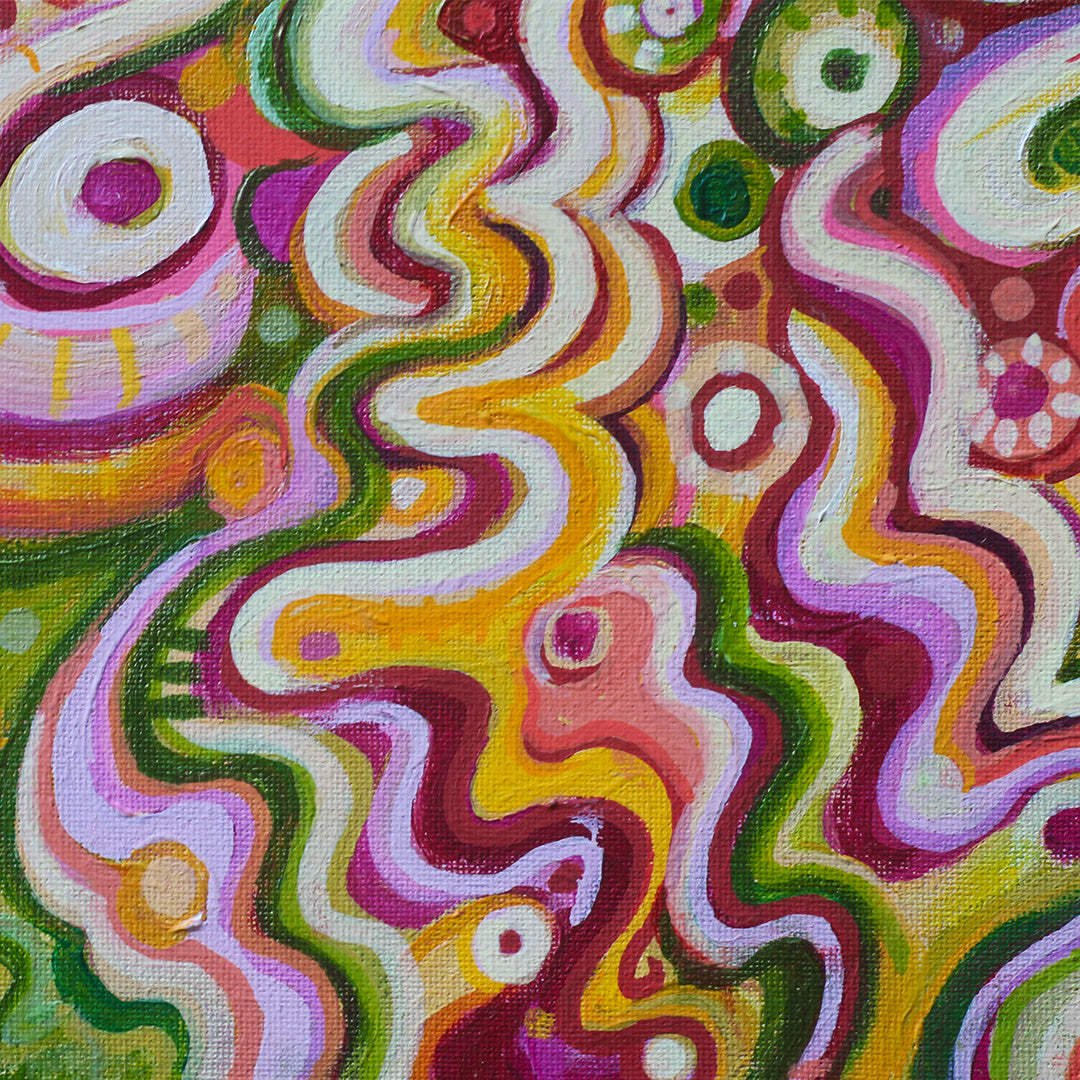 'New Spring' - Original acrylic painting