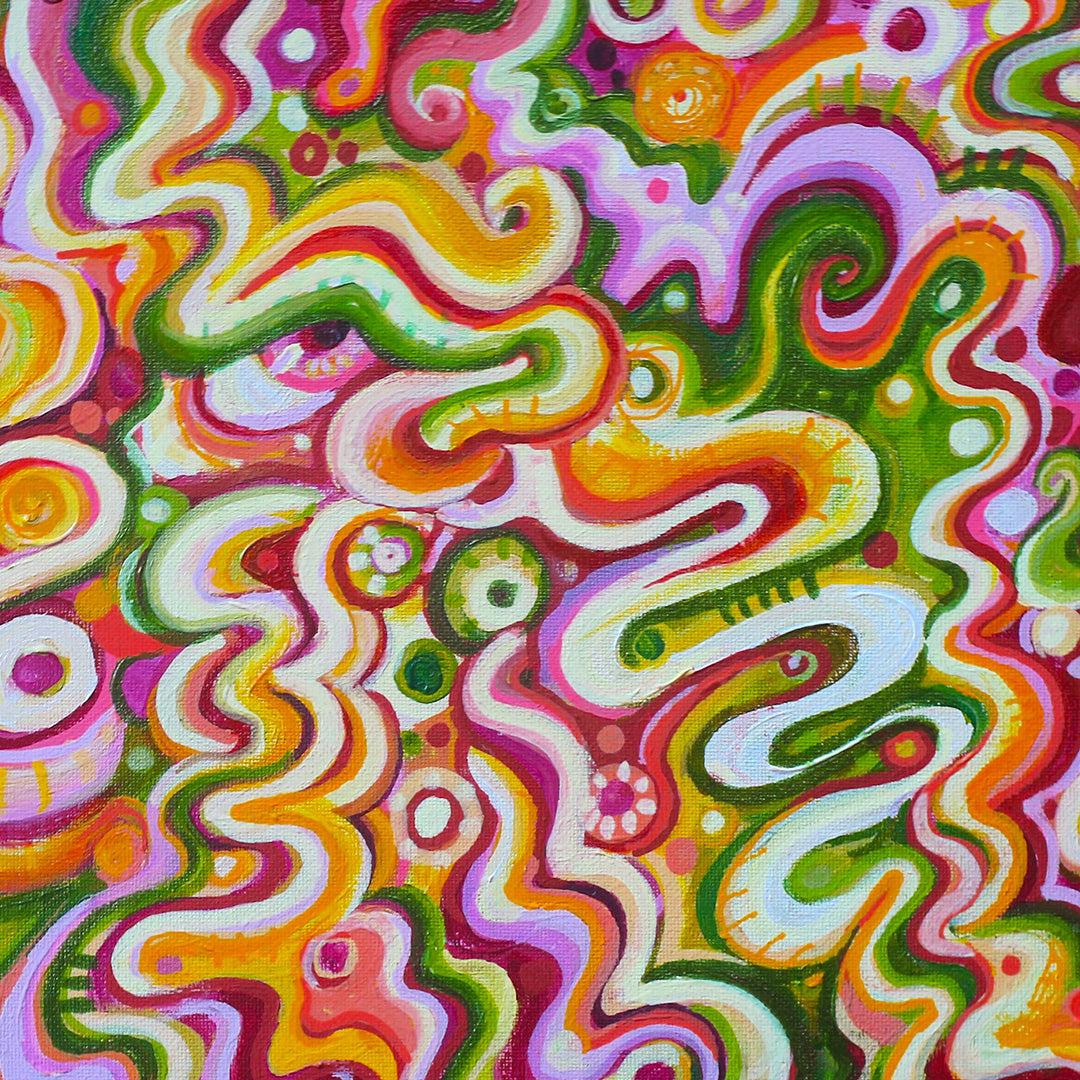'New Spring' - Original acrylic painting