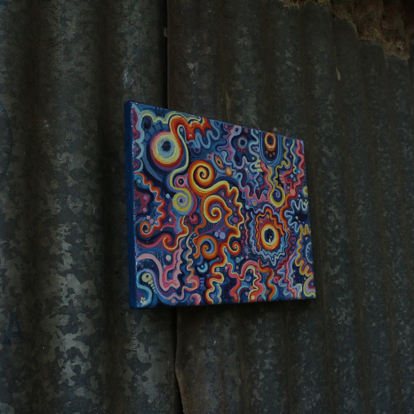 'Sherbert Fizz' - Original acrylic painting