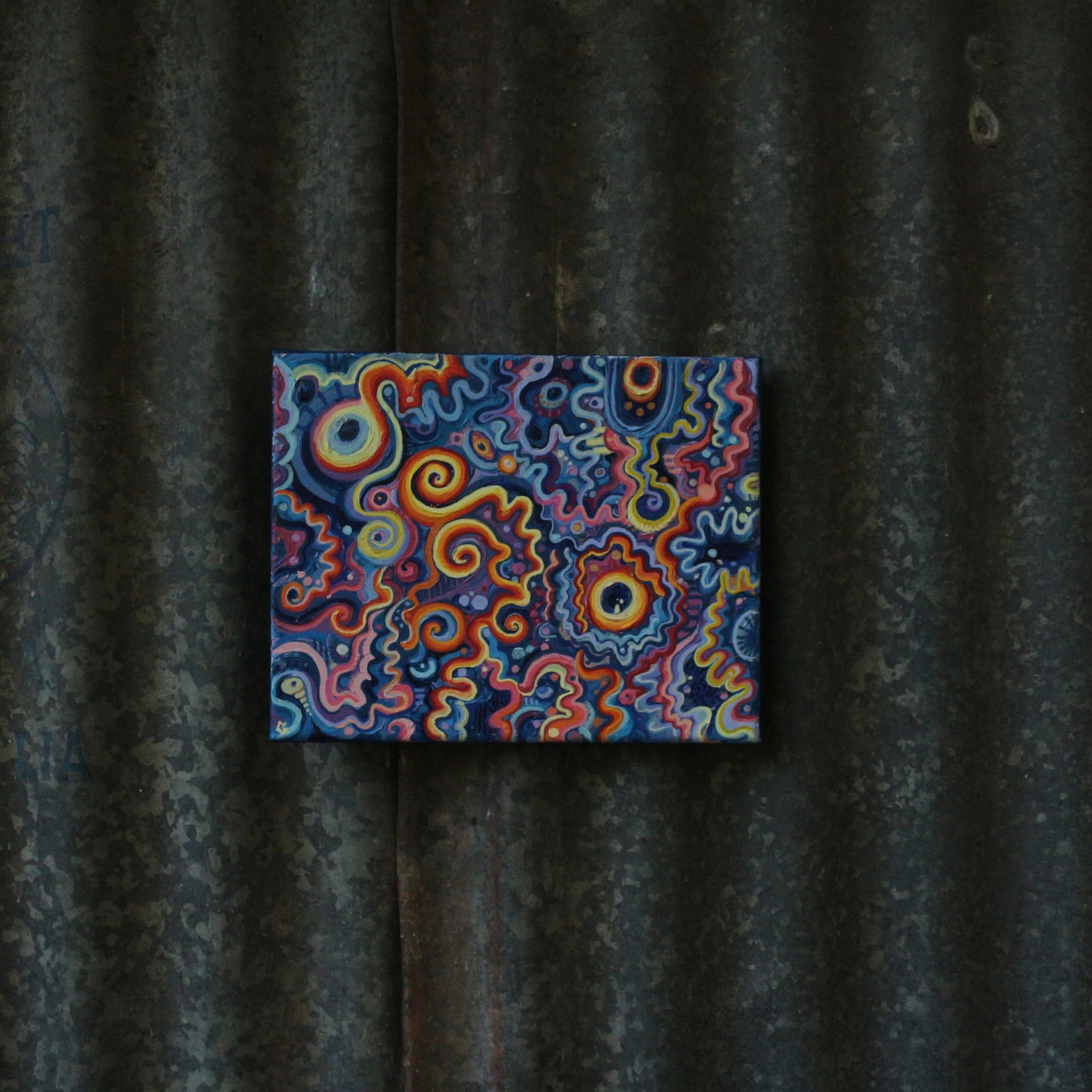 'Sherbert Fizz' - Original acrylic painting