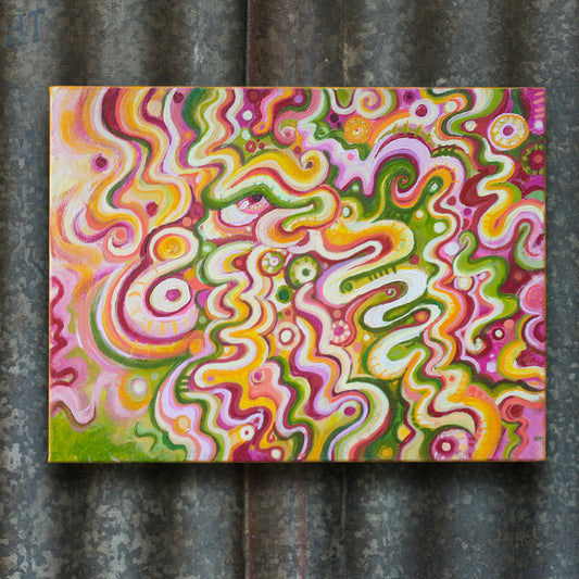 'New Spring' - Original acrylic painting