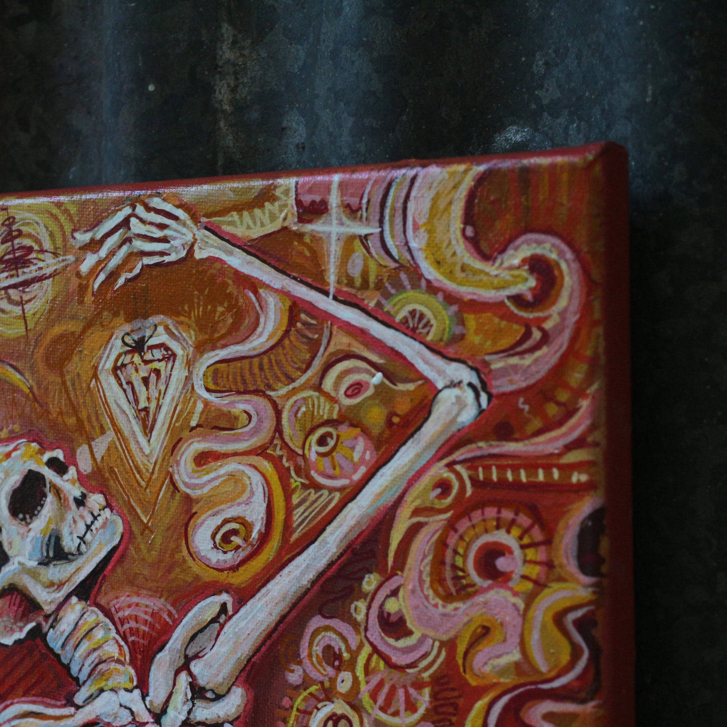 'The Dreamer' - Original acrylic painting