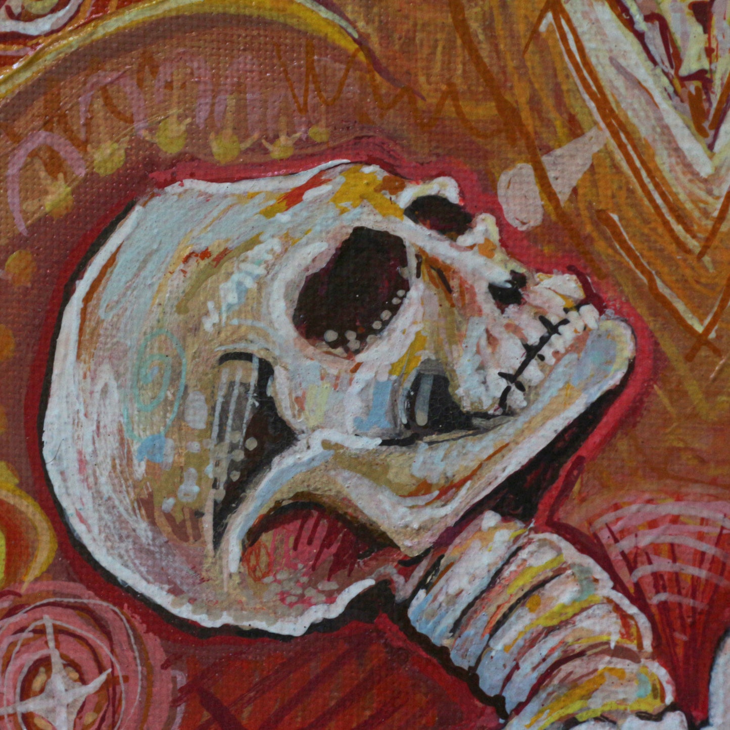 'The Dreamer' - Original acrylic painting