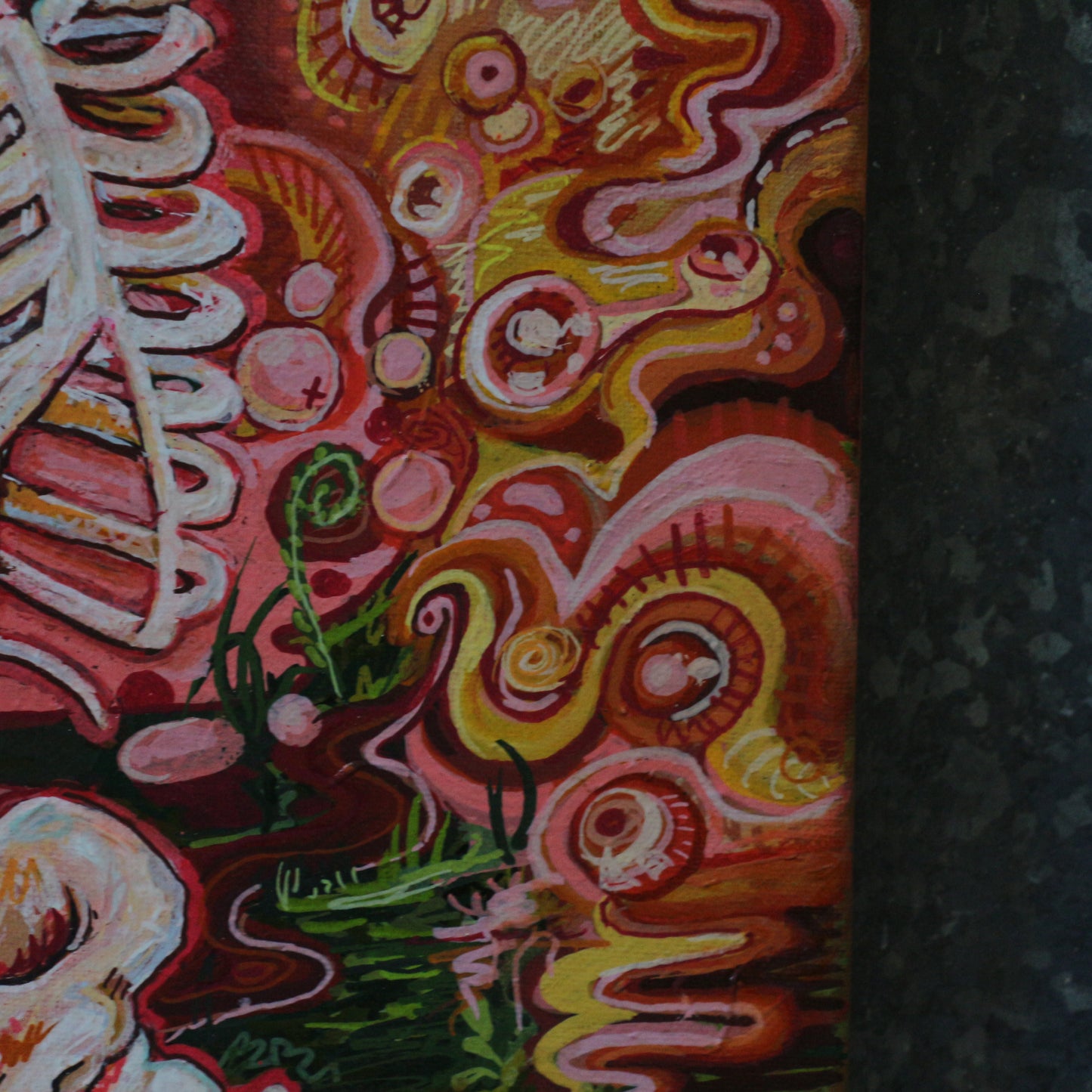 'The Dreamer' - Original acrylic painting