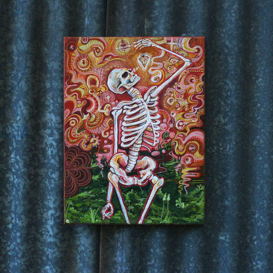 'The Dreamer' - Original acrylic painting