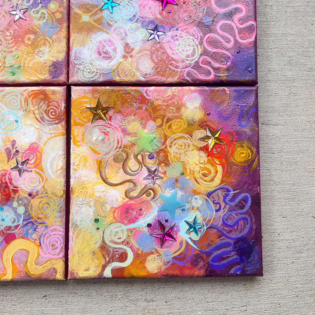 'Melody' - Original acrylic canvas collection