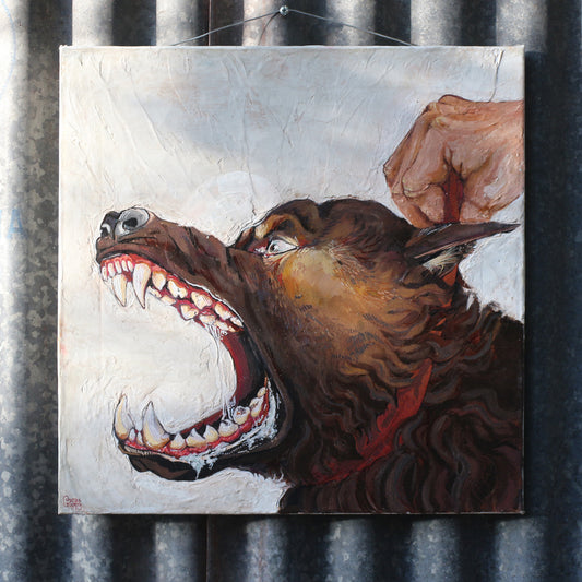 'White Noise' - Original acrylic painting