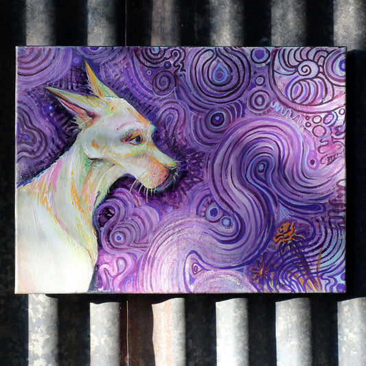 'Wistful' - Original acrylic painting