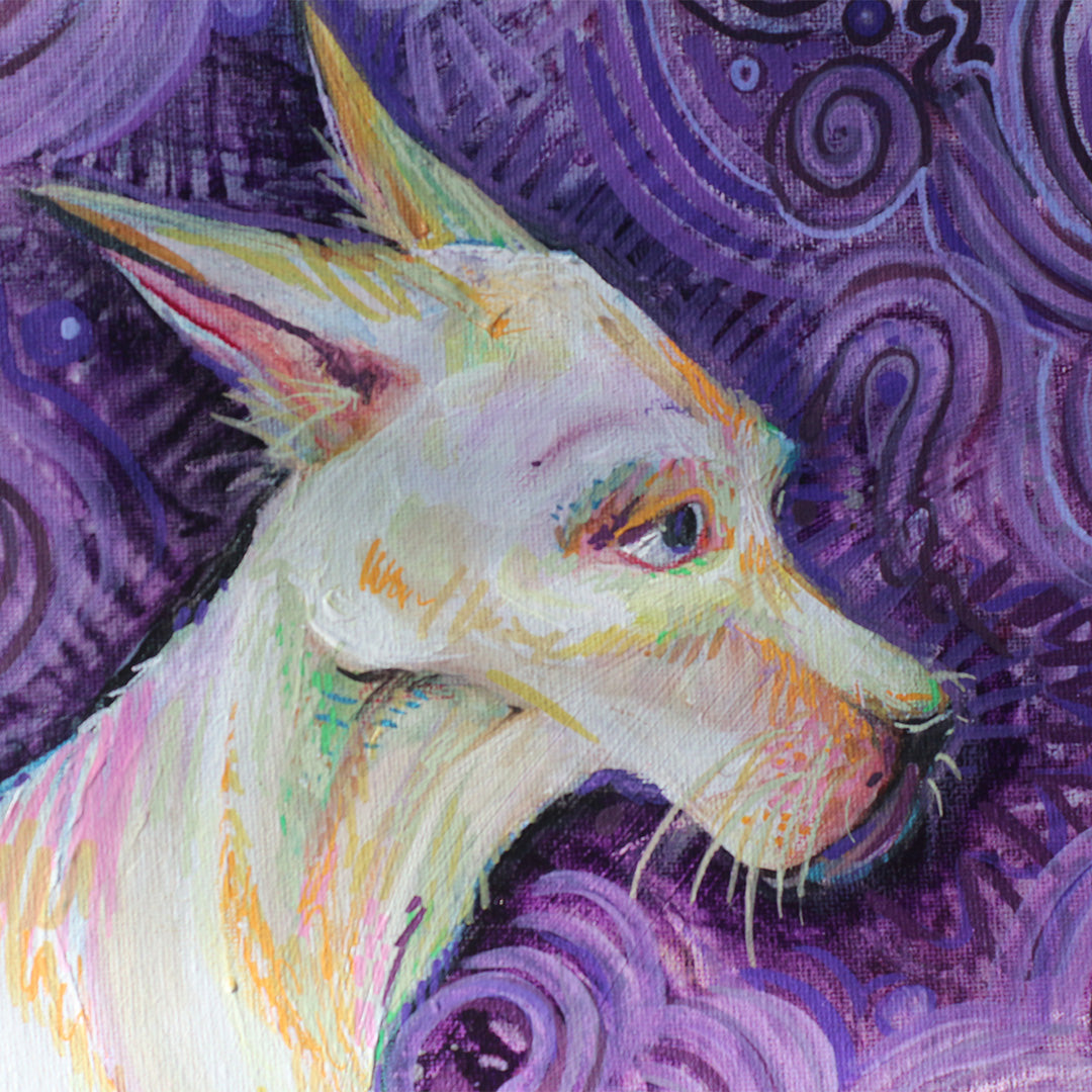 'Wistful' - Original acrylic painting