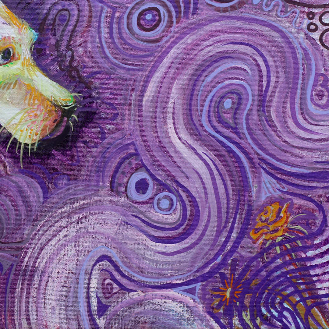 'Wistful' - Original acrylic painting