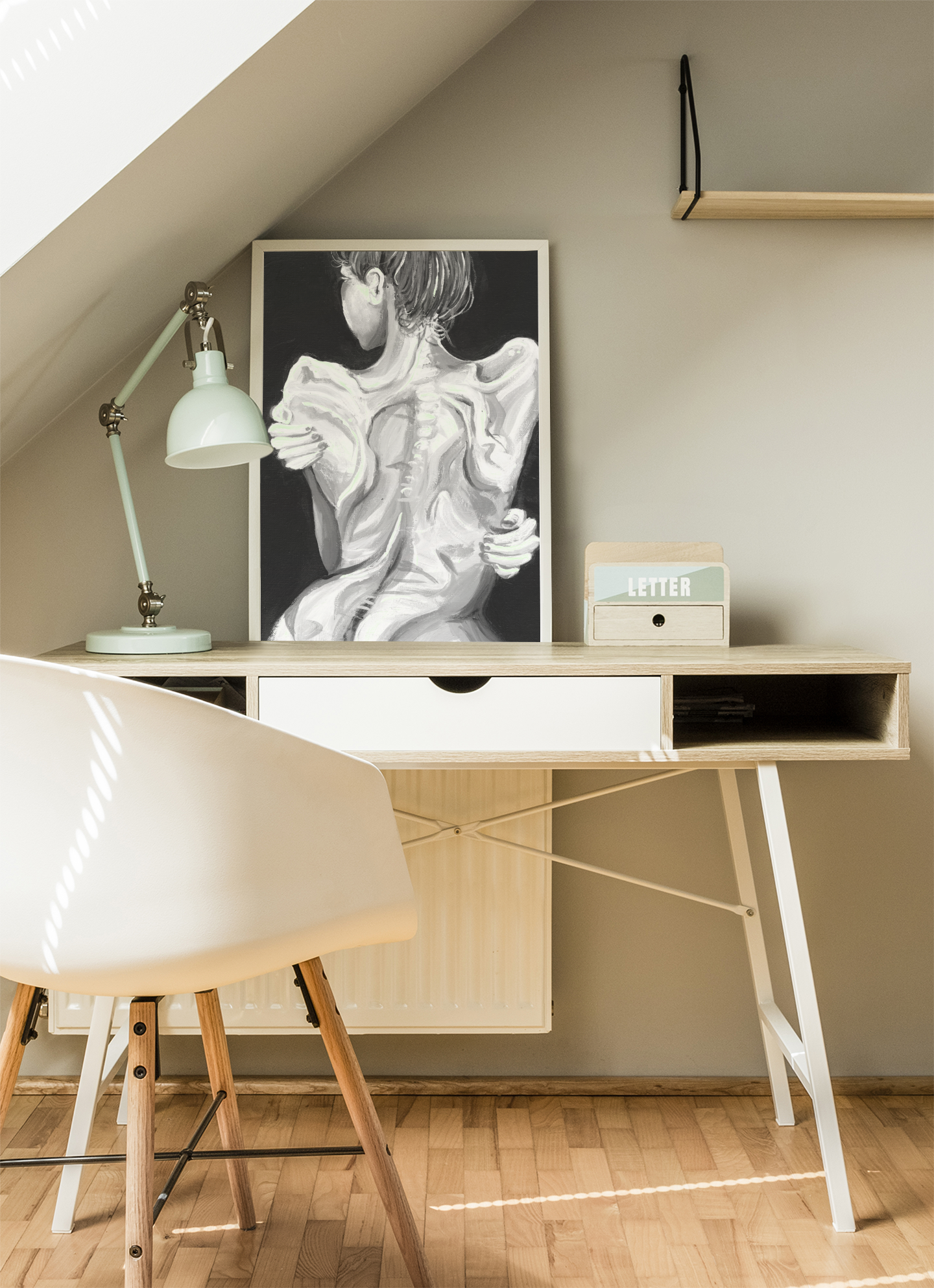 'By the Scale' - Premium Semi-Glossy Paper Poster